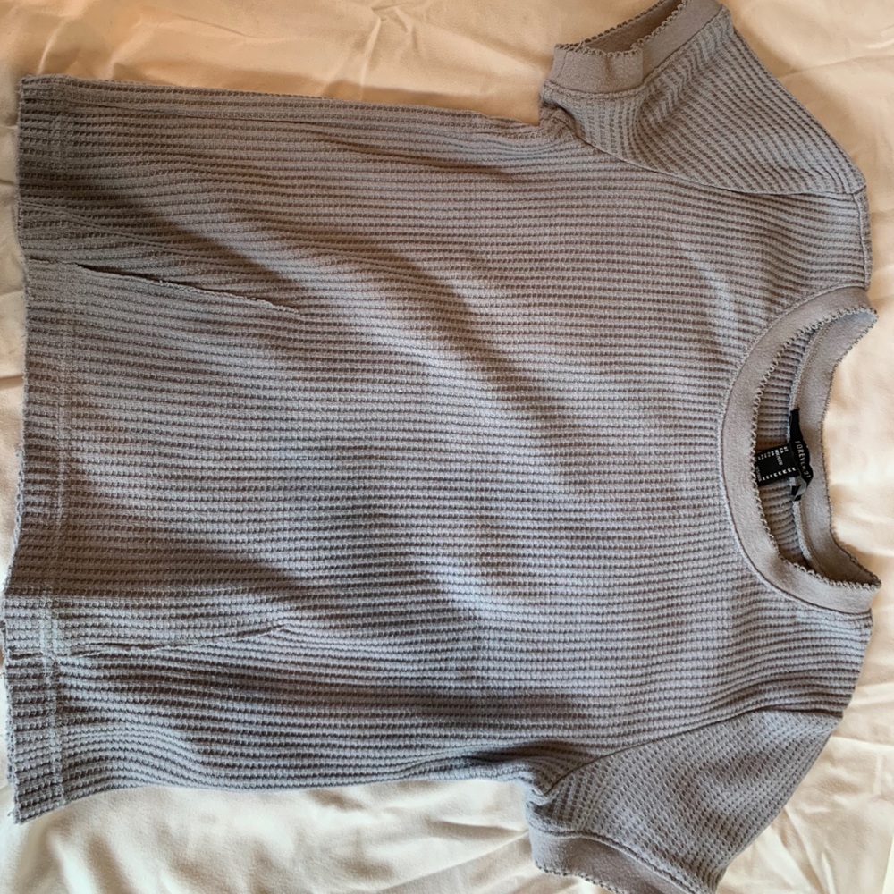 Gray Knitted Shirt